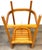 Late 20th Century Pair Architectural Solid Teak Bar Stools Attributed to Palecek, Organic Modern For Sale - Image 5 of 14