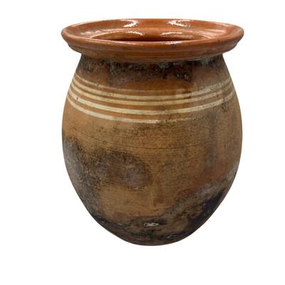 Antique Hungarian Folk Art Pottery For Sale - Image 4 of 5