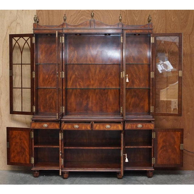 Princess Diana Althorp Estate Living History Collection Bookcase Cabinet For Sale - Image 11 of 18