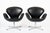 Mid Century Danish Black Leather Swan Chairs by Arne Jacobsen for Fritz Hansen For Sale - Image 11 of 14