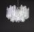 Large Austrian Murano Ice Glass Chandelier from Kalmar, 1960s For Sale - Image 8 of 10