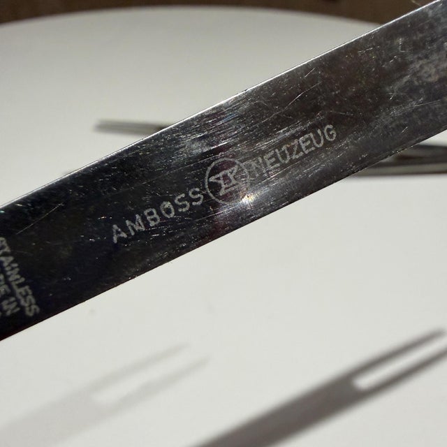 Wood Fondue Skewers Carl Auböck Amboss in Austria Mid Century Modern For Sale - Image 7 of 7