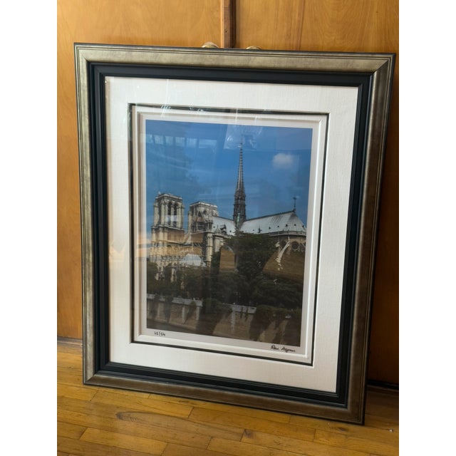 “Springtime in Paris”, Contemporary Framed Lenticular Photograph Art Ron Agam, Signed For Sale - Image 9 of 11