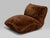 Unique model armchair “GENA” designed by Claudio Vagnoni for 1P Italy in 1969. The super comfortable armchair is covered...