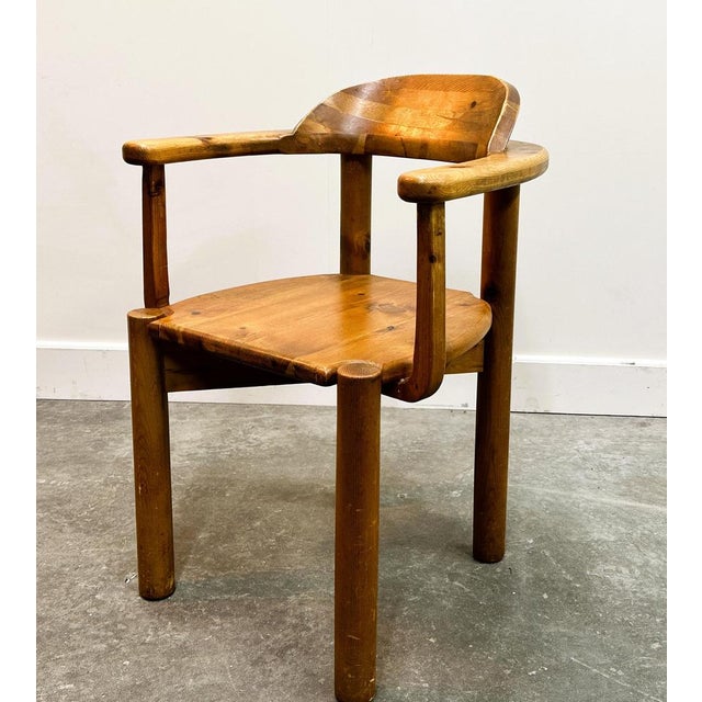 Vintage Pine Armchairs by Rudolf Steiner, Set of 6 For Sale - Image 10 of 14