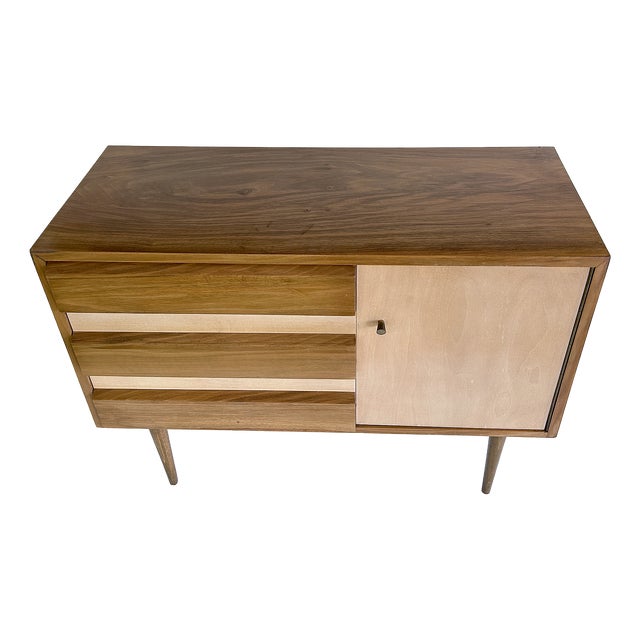 Vintage Scandinavian Sideboard in Wood, 1960s For Sale