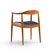 Mid 20th Century Hans Wegner for Johannes Hansen Mid Century Danish Teak the Chair For Sale - Image 5 of 10