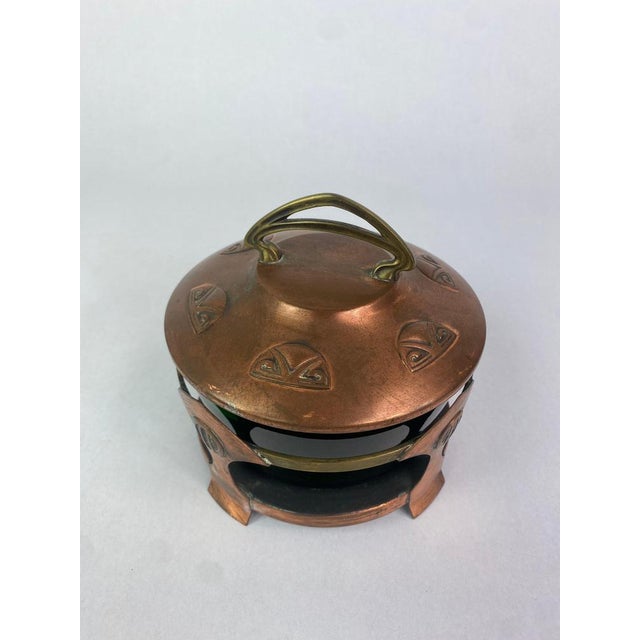 Jugendstil Butter Dish attributed to Joseph Maria Olbrich for WMF, 1890s For Sale - Image 3 of 9