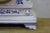 White Antique Renaissance Revival j.e. Caldwell French Delft Porcelain Mantel Clock For Sale - Image 8 of 18