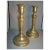 Metal Antique 18th Century English Brass Candlesticks - a Pair For Sale - Image 7 of 8