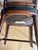 Karges Accent Side Chair Black Leather Cane Back Chinoiserie Style For Sale - Image 10 of 12