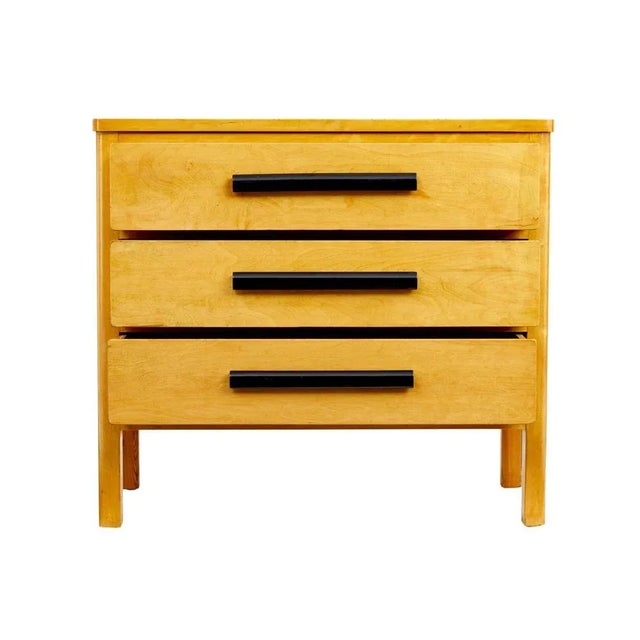 Wood Mid-Century Scandinavian Birch Chest of Drawers, 1960s For Sale - Image 7 of 9