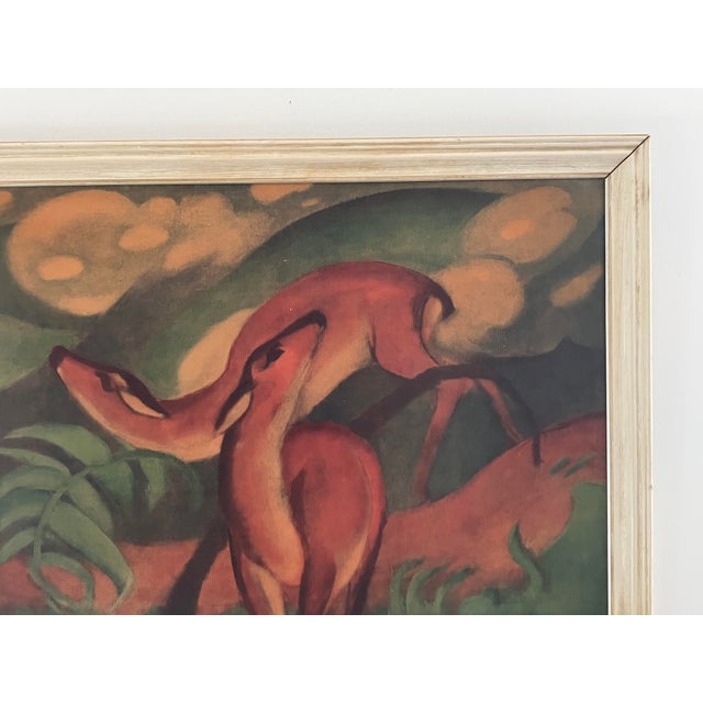 Paper Large Vintage German Modernist Board-Backed Art Print – Frankfurt Am Main Gallery Label For Sale - Image 7 of 15