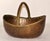 50s Ramon Ramirez Style Arts & Crafts Heavy Brass Basket Planter Hammered Patina For Sale - Image 14 of 14