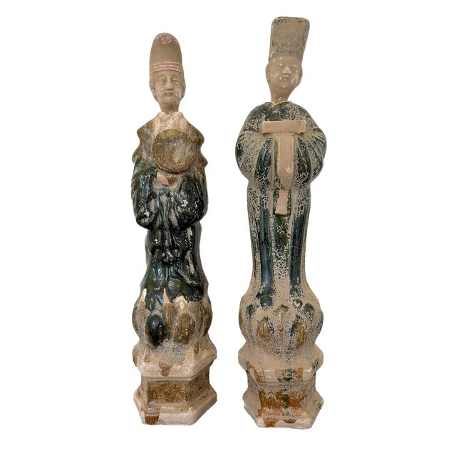 Glazed Terracotta Chinese Statues For Sale