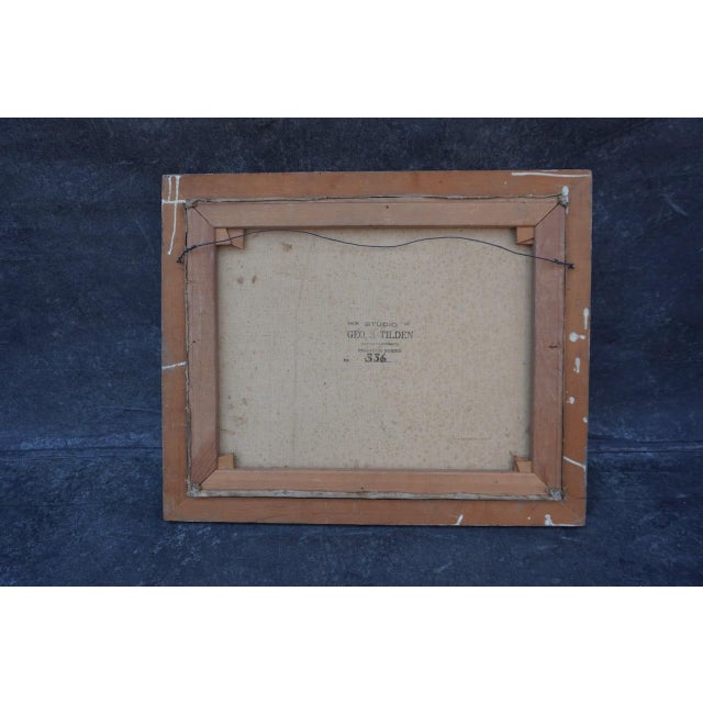 1920s George S Tilden - California Landscape - Oil on Canvas c.1920s For Sale - Image 5 of 6