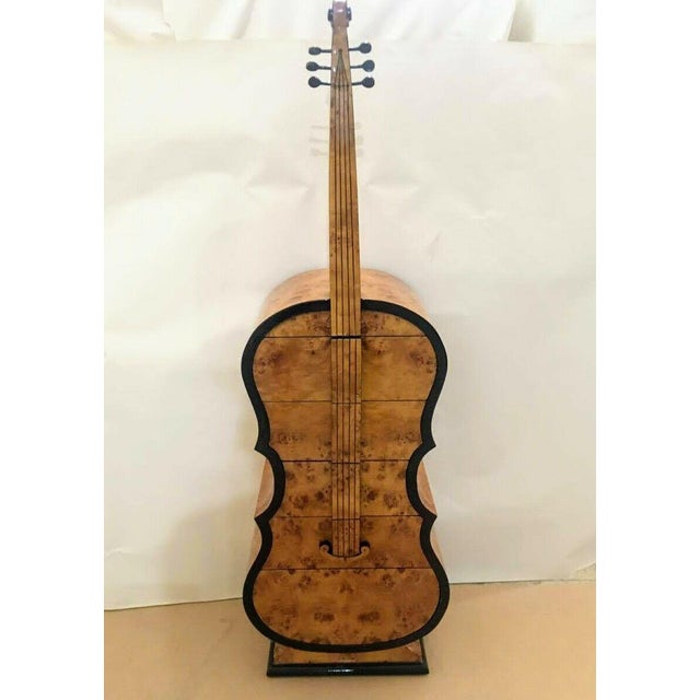 1990s Biedermeier Violin Chest of Drawers For Sale - Image 5 of 5