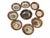 Stone Carved Agate Bowls, 1970s, Set of 9 For Sale - Image 7 of 13