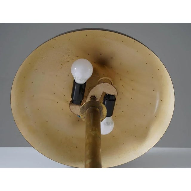 1940s Swedish Modern Table Lamp in Brass by Boréns, 1940s For Sale - Image 5 of 9