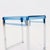 Mid-Century Space Age Blue Side Table by Marc Berthier for Prisunic, 1970s For Sale - Image 6 of 11