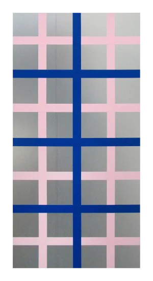 Daniel Göttin "Double Grid 4, 2016", Mixed Media