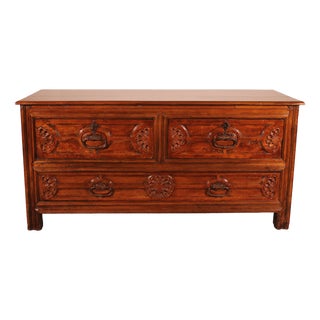 Spanish Renaissance Sacristy Furniture in Walnut, 1600s For Sale