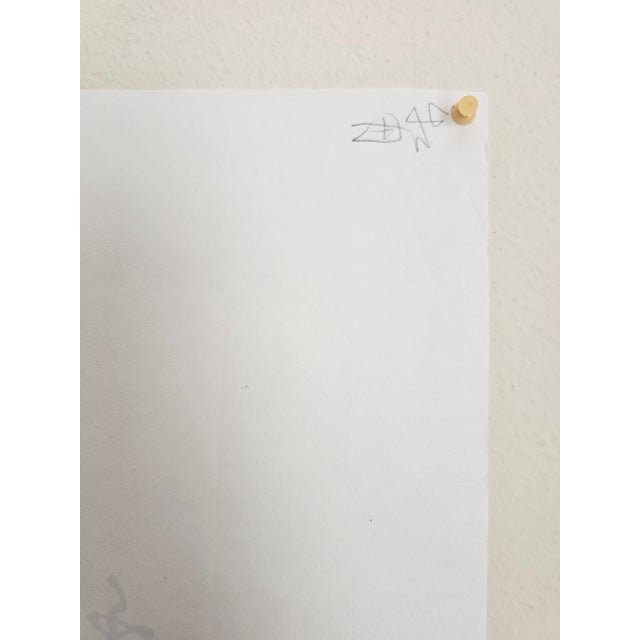 Fu Gui You Yu – Peonies & Koi Original Chinese Ink Painting For Sale - Image 13 of 18