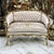 2020s Italian Style Beige White Sofa Damask Fabric For Sale - Image 5 of 7