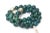 This is part of Chairish’s Costume Jewelry assortment. This set of 3 custom turquoise beaded stretch bracelets with silver...