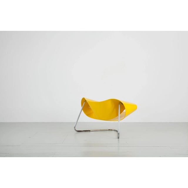 Yellow Model CL9 Ribbon Chair by Franca Stagi & Cesare Leonardi for Bernini, 1961 For Sale - Image 8 of 15