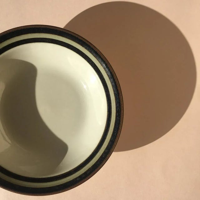 Mid-Century Karelia Cereal Plates by Anya Jaatinen Winqvist for Arabia, 1970s, Set of 3 For Sale - Image 6 of 8