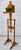 Mid 20th Century Traditional Oak Adjustable Vanity Mirror Valet Stand For Sale - Image 9 of 11