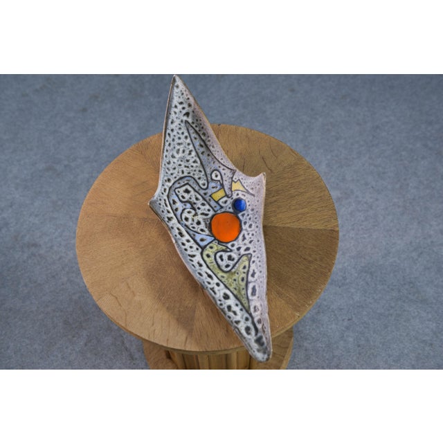 Ceramic Empty Pocket by Marius Bessone, 1950s For Sale - Image 9 of 10