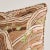 Abstract Schumacher Rolling Hills 18" Pillow in Mocha For Sale - Image 3 of 4