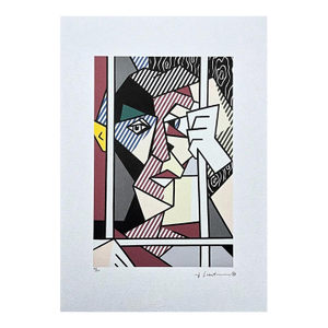 After Roy Lichtenstein, "Prisoner ", 1990s, Silk-Screen