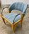 Brueton Late 20th Century Set of 4 Mitchell Pickard for Brueton Chrome and Wood Willow Chairs For Sale - Image 4 of 10