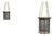 Antique Bronze Lantern Hanging Light Shades, 1800s, Set of 2 For Sale