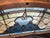 Early 20th Century Antique Art Nouveau Arched Leaded Stained Glass Architectural Window, Circa 1890–1925 For Sale - Image 5 of 12