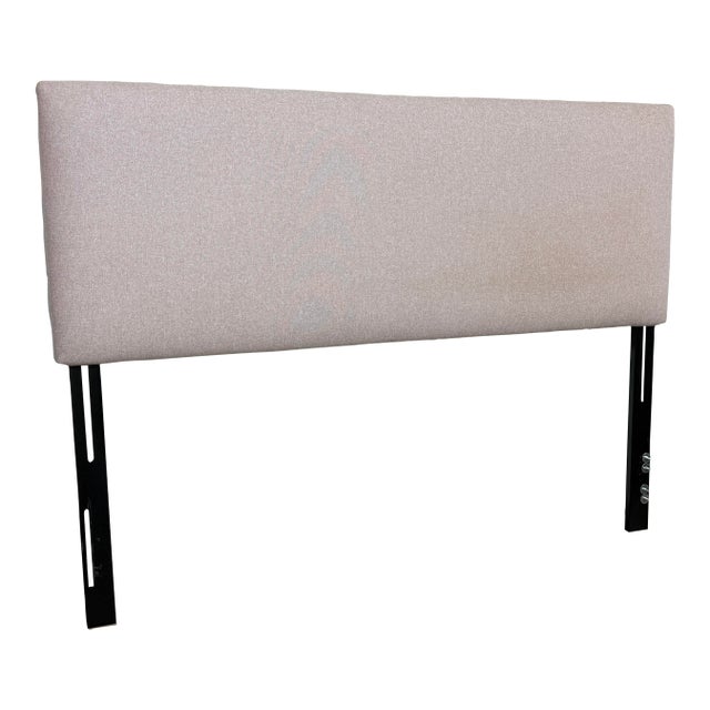 California King Skyline Furniture Olivia Headboard, Rose Quartz For Sale