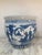 Beautiful Blue and White Porcelain Asian Cache Pot. Gorgeous hand painted details. Add this amazing pot to your...