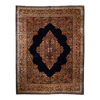 Vintage Sarouk Rug 10'2'' X 13'1'' For Sale