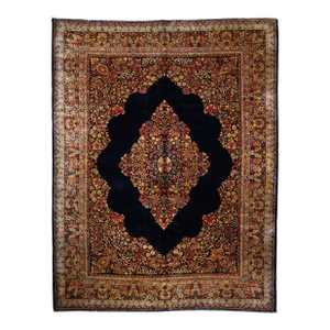 Vintage Sarouk Rug 10'2'' X 13'1''