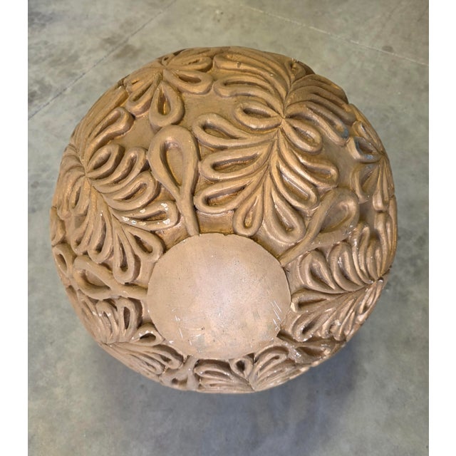 Late 20th Century Vintage Colossal Department Store 2 Ft Gold Ornament Window Display For Sale - Image 5 of 12