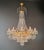 Baroque Crystal Chandelier Solid Brass For Sale - Image 4 of 14