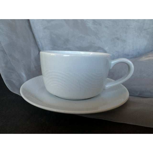 Vintage Bauscher Weiden Germany Cup and Saucer Designed for Pan Am For Sale - Image 11 of 11