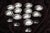 Silver Ice Cream Bowls, 1970s, Set of 11 For Sale - Image 16 of 18