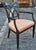 Pair of J. Widdicomb Neoclassical Partial Gilt Ebonized Wood Upholstered Armchairs For Sale - Image 10 of 10