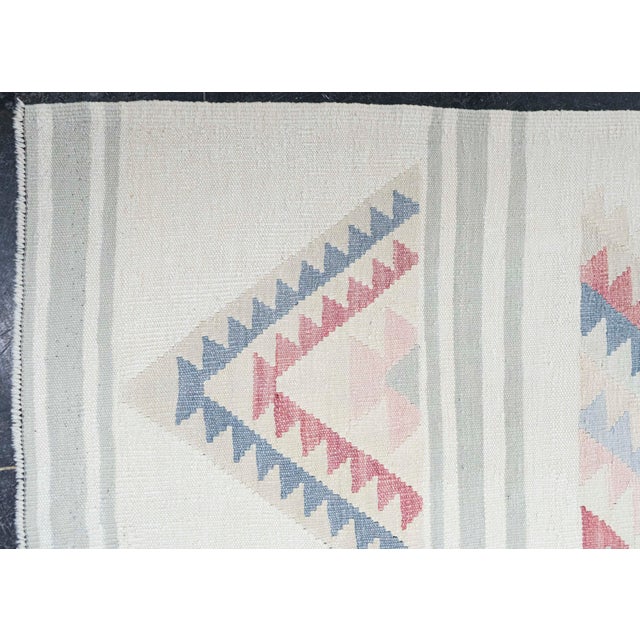 Early 21st Century Turkish Kilim Oriental Handmade Flatweave 8'11" x 11'11" #20279 For Sale - Image 5 of 8