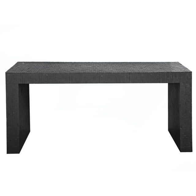 Slate Console Table by Etienne Allemeersch, 1970s For Sale - Image 7 of 7