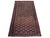 Vintage Afghan Turkmen rug, hand knotted in Afghanistan from 100% wool. Measuring 3’8” x 6’7”, this traditional tribal rug...